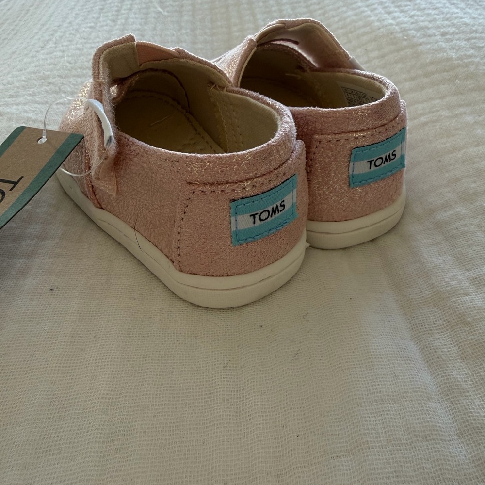 TOMS Baby Pink Shoes
